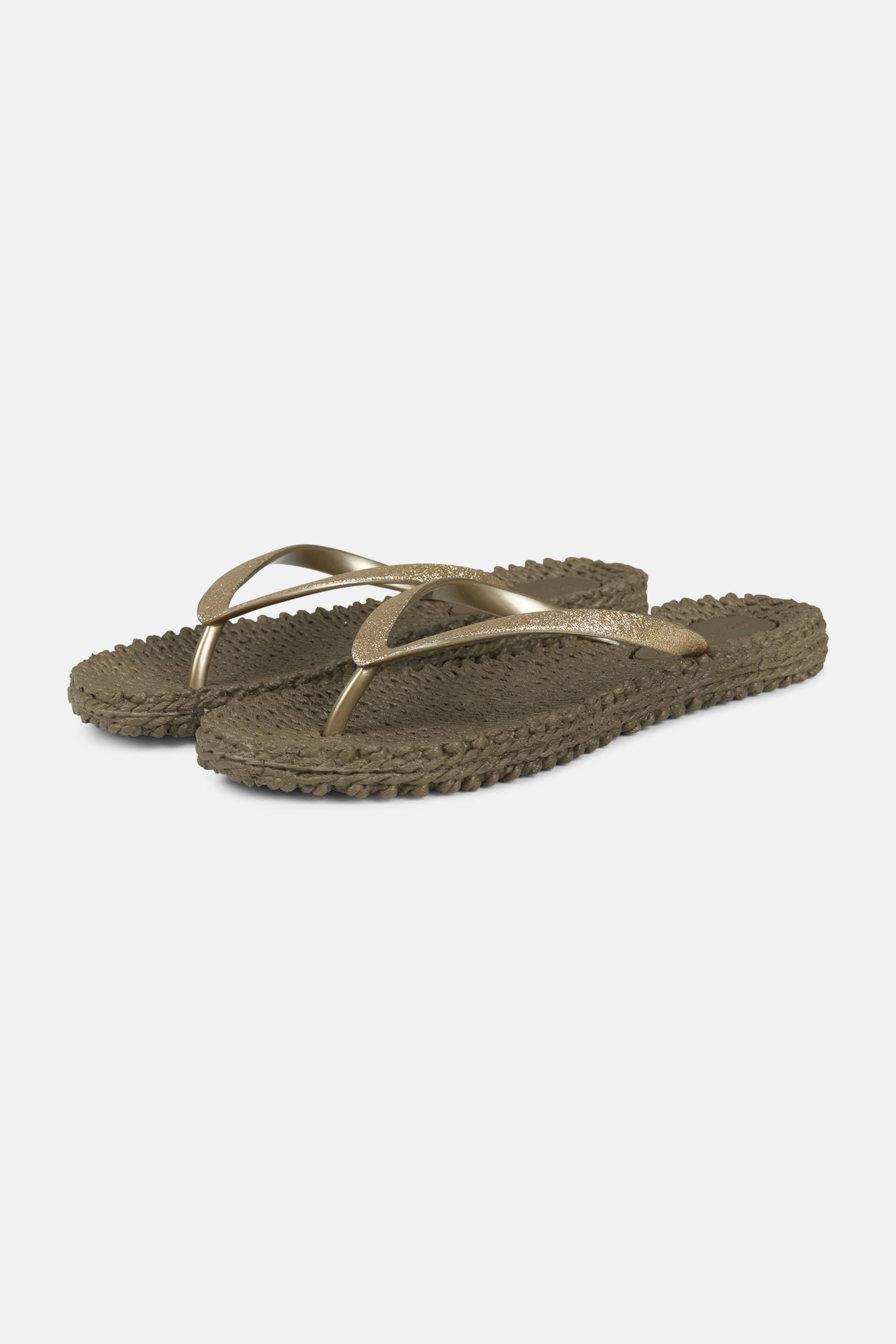 Tongs Glitter - Cub Brown